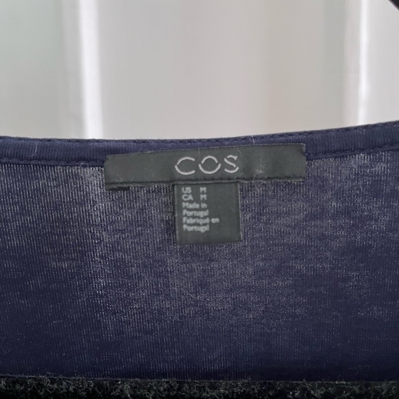 COS cotton spandex dress with front pockets - Picture 3 of 4